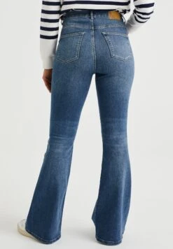 WE FASHION High Rise Met Comfort Stretch - Jean Bootcut - Blue 10 WE FASHION High Rise Met Comfort Stretch - Jean Bootcut - Blue -We Fashion Soldes Boutique 8146ea49b37c4d8d8e8d13f23d3ca473