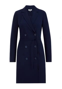 WE FASHION Robe Chemise - Blue -We Fashion Soldes Boutique 818f4a2aa1134cf59e216febf7618ff5