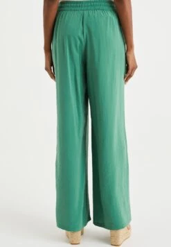 WE FASHION Relaxed Fit - Pantalon Classique - Green -We Fashion Soldes Boutique 821c9a4b48bc44e79707f562f04f343d
