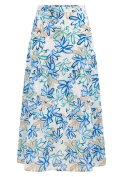 WE FASHION Met Dessin - Jupe Trapèze - White -We Fashion Soldes Boutique 84a6b22e167f4b7ab509c85ec69cf4d1