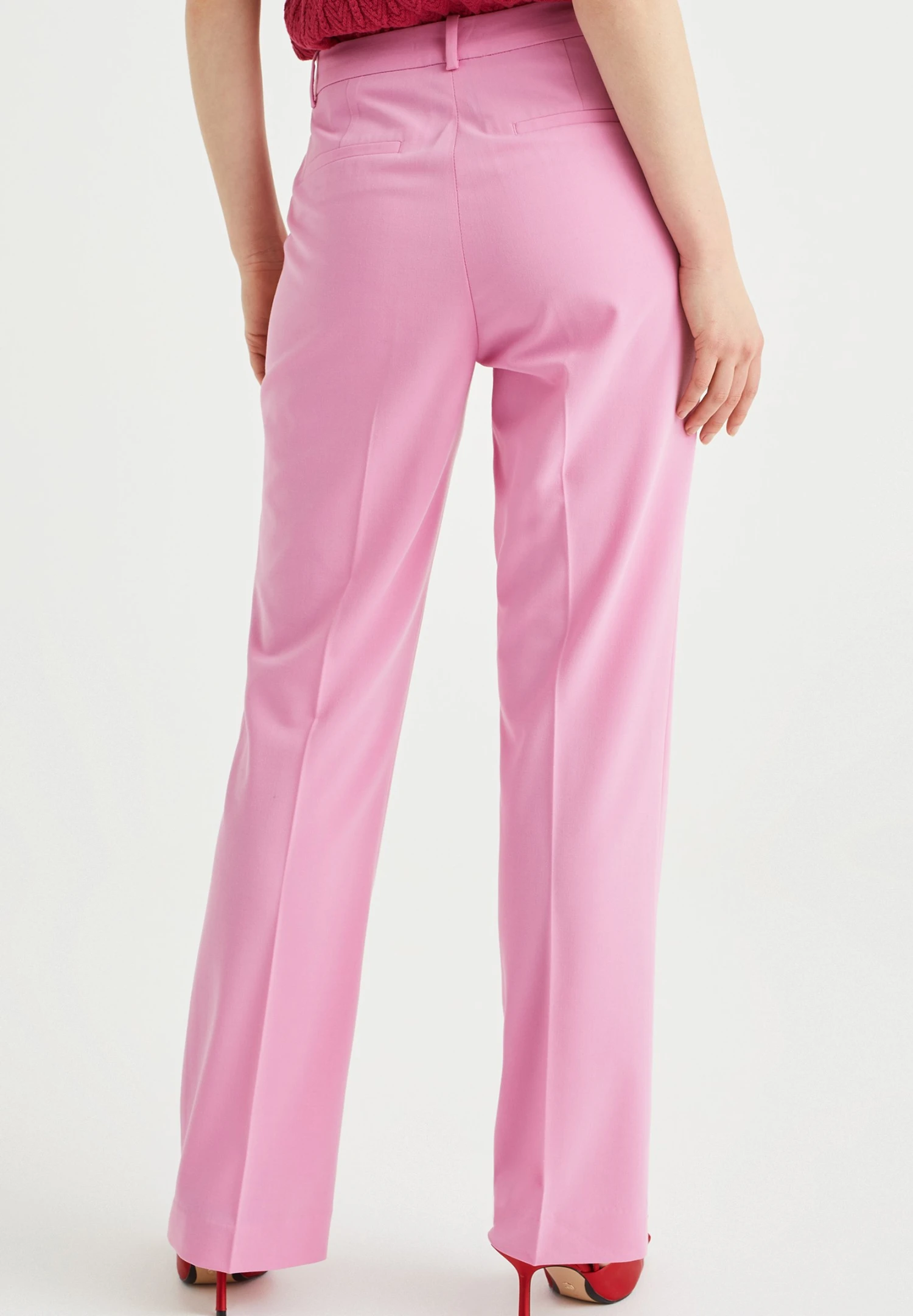 WE FASHION Regular Fit - Pantalon Classique - Pink 5 WE FASHION Regular Fit - Pantalon Classique - Pink – Image 3