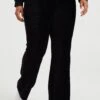 WE FASHION Flared Van Ribstof - Curve - Pantalon Classique - Black -We Fashion Soldes Boutique 858d65a944354848a6d30c8eaa238176