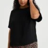 WE FASHION Curve - Blouse - Black 1 WE FASHION Curve - Blouse - Black -We Fashion Soldes Boutique 8674847d4ae1433e9d9b0f006ef135b7