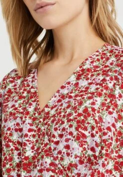 WE FASHION Overslag - Robe De Jour - White -We Fashion Soldes Boutique 89579f3ddf194dc98ba294a045266993