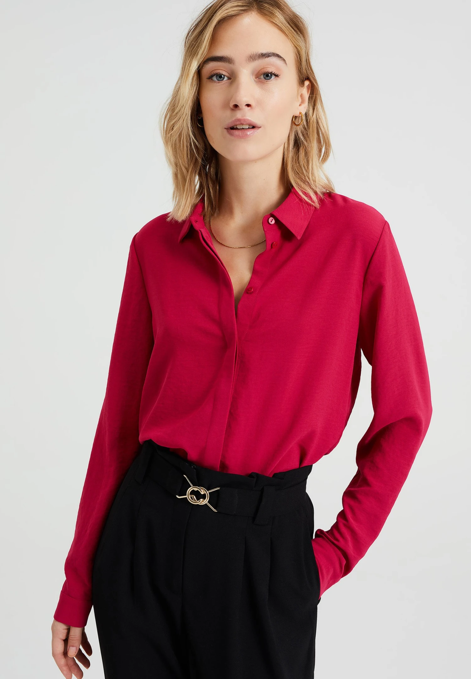 WE FASHION Chemisier - Pink 3 WE FASHION Chemisier - Pink