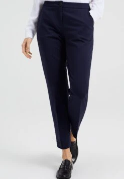 WE FASHION Slim Fit Met Stretch - Pantalon Classique - Blue