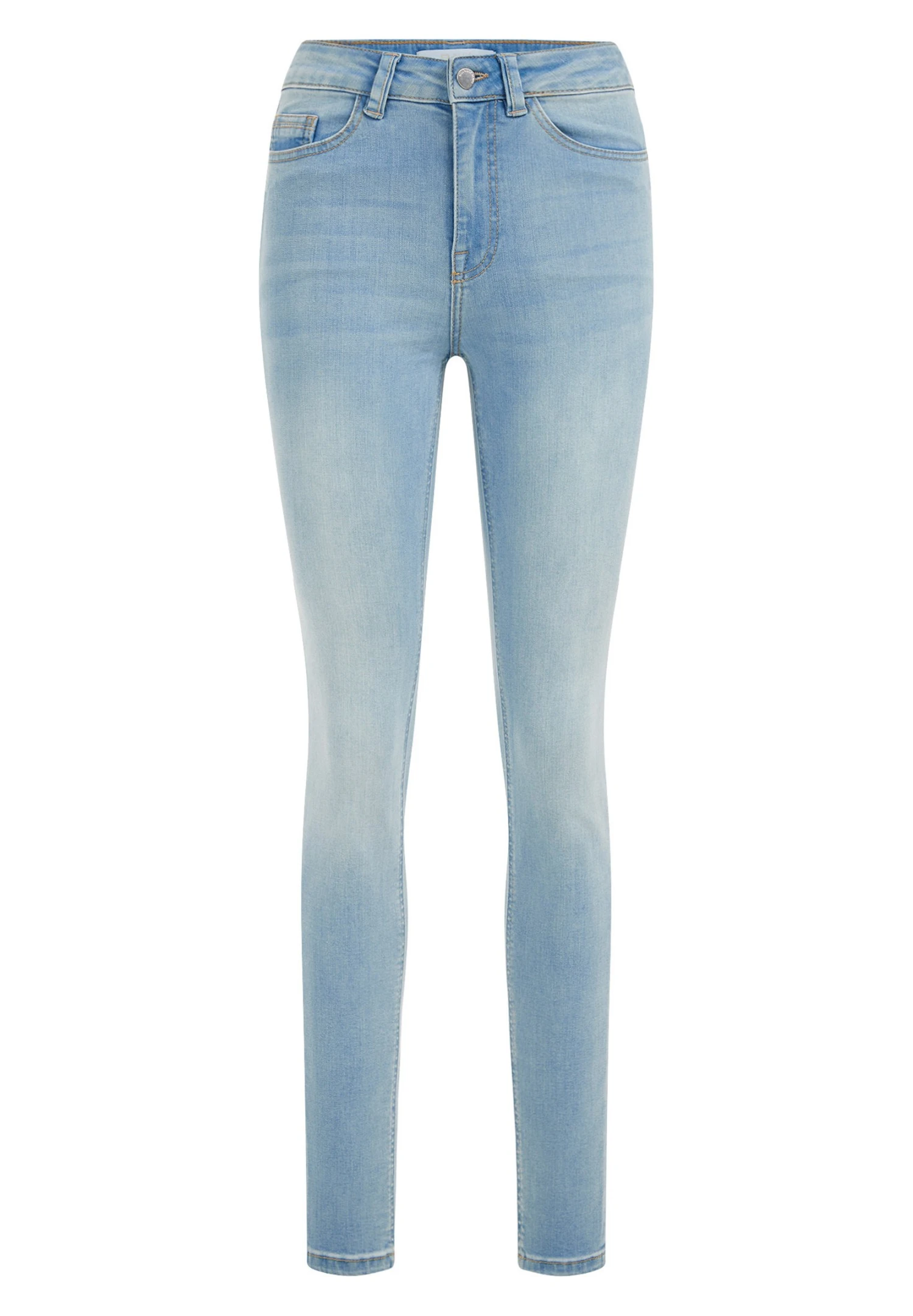 WE FASHION High Rise Met Stretch - Jean Slim - Blue 7 WE FASHION High Rise Met Stretch - Jean Slim - Blue – Image 5
