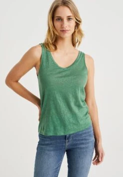 WE FASHION Singlet - Débardeur - Green