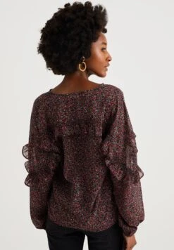 WE FASHION Dessin - Blouse - Green -We Fashion Soldes Boutique 8b67a3dc66d9479f89d3394caf497557