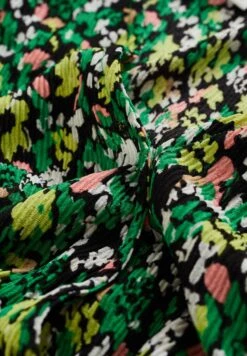 WE FASHION Plissé Met Dessin - Blouse - Black -We Fashion Soldes Boutique 8bdf2586690746059cac0f429b95cb7b