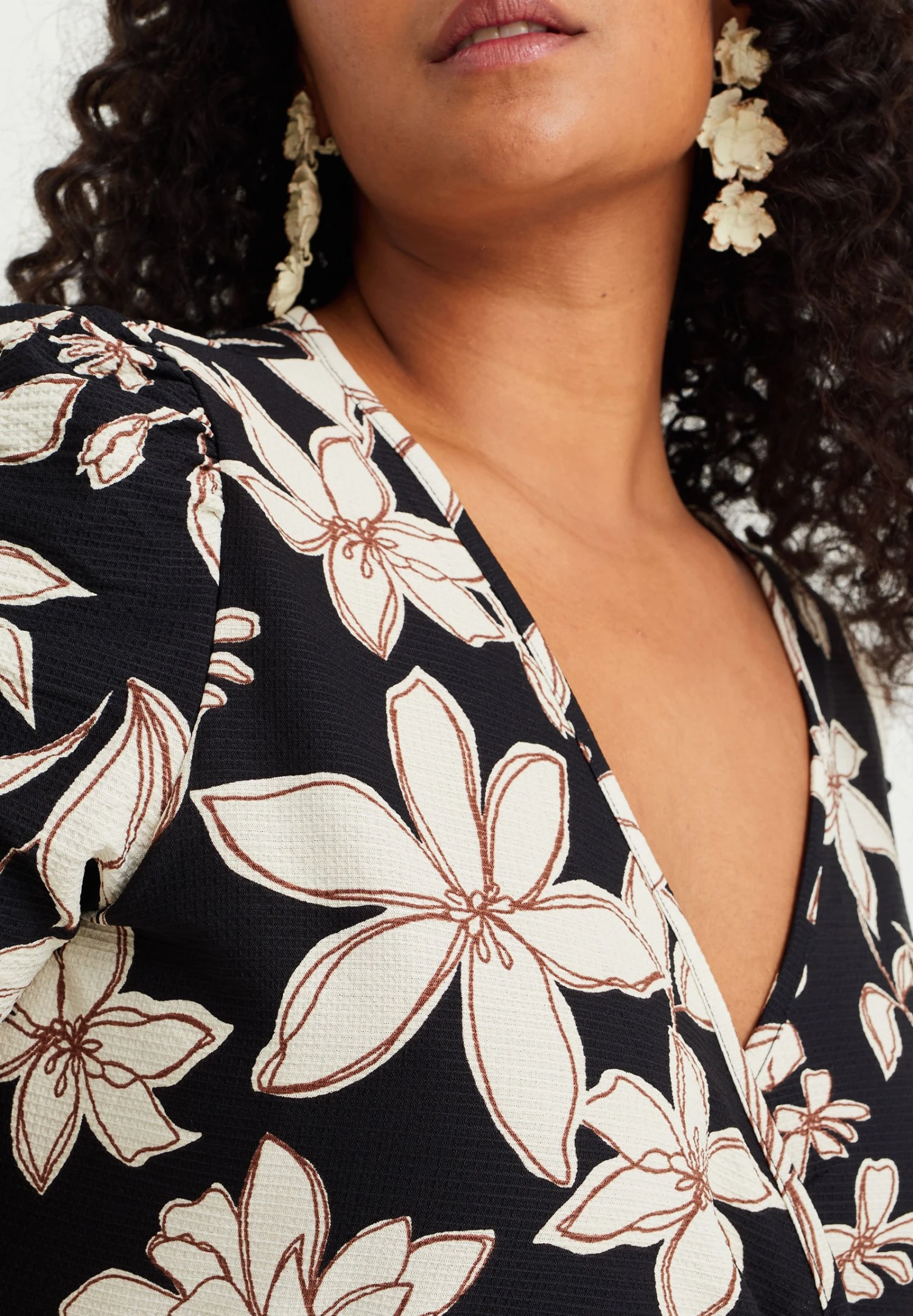 WE FASHION Curve - Robe De Jour - Schwarz 5 WE FASHION Curve - Robe De Jour - Schwarz – Image 3