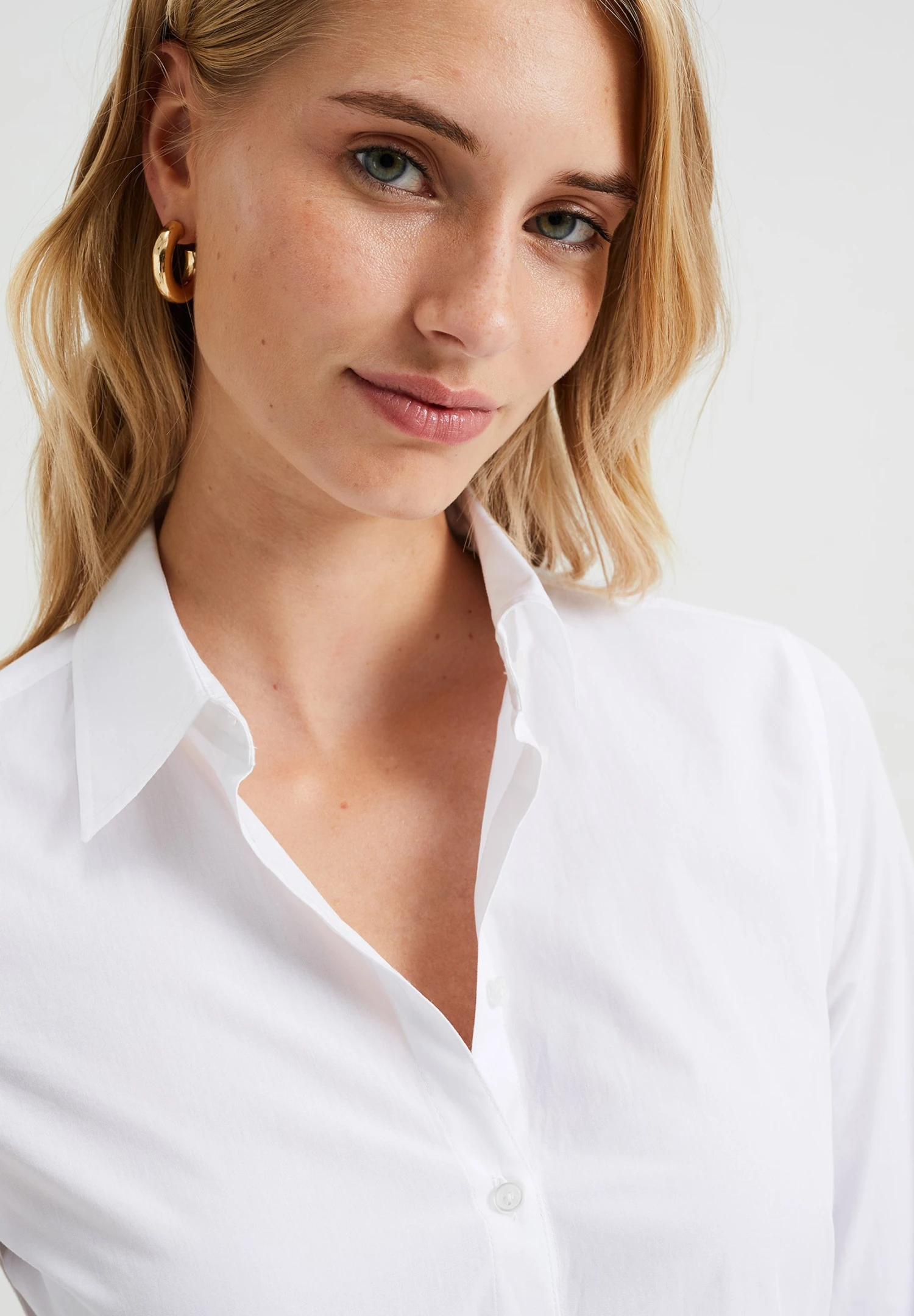 WE FASHION Chemisier - White 6 WE FASHION Chemisier - White – Image 4