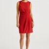 WE FASHION Met Plooidetail - Robe Fourreau - Red 2 WE FASHION Met Plooidetail - Robe Fourreau - Red -We Fashion Soldes Boutique 8ea8d6d2161b44029fa3bc5afc814b1e