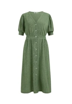 WE FASHION Met Structuur - Robe Chemise - Green 11 WE FASHION Met Structuur - Robe Chemise - Green -We Fashion Soldes Boutique 8f5c431275924f7f91af53e4a9ecd19c