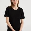 WE FASHION Met Structuur - T-Shirt Basique - Black 2 WE FASHION Met Structuur - T-Shirt Basique - Black -We Fashion Soldes Boutique 90252ef902dd47c4b014ddaa9afbaa71