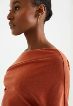 WE FASHION We Studio - Met Plooidetal - Robe De Soirée - Brown -We Fashion Soldes Boutique 918fc1743c46422c931bd25e74fe328a