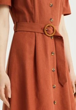 WE FASHION Met Ceintuur - Robe De Jour - Brown 10 WE FASHION Met Ceintuur - Robe De Jour - Brown -We Fashion Soldes Boutique 937d62dce737452ca22bc979e5cb25b5