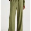 WE FASHION Relaxed Fit Van Mix - Pantalon Classique - Green -We Fashion Soldes Boutique 97b58f1617cd4c04961a3ac699066bc4