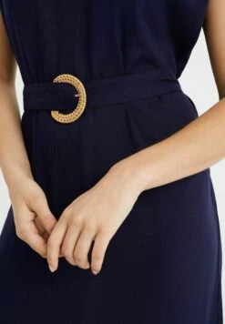 WE FASHION Met Ceintuur - Robe Longue - Blue -We Fashion Soldes Boutique 985f8dd5ca184d03bdf4bda3a7c2f6c6