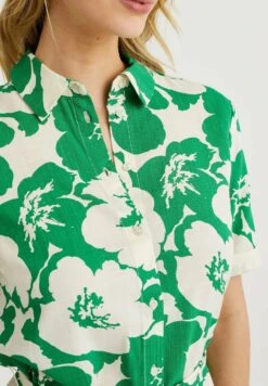 WE FASHION Met Dessin - Robe Chemise - White 9 WE FASHION Met Dessin - Robe Chemise - White -We Fashion Soldes Boutique 9898505c4f38429aa1a5821c6f5baaef