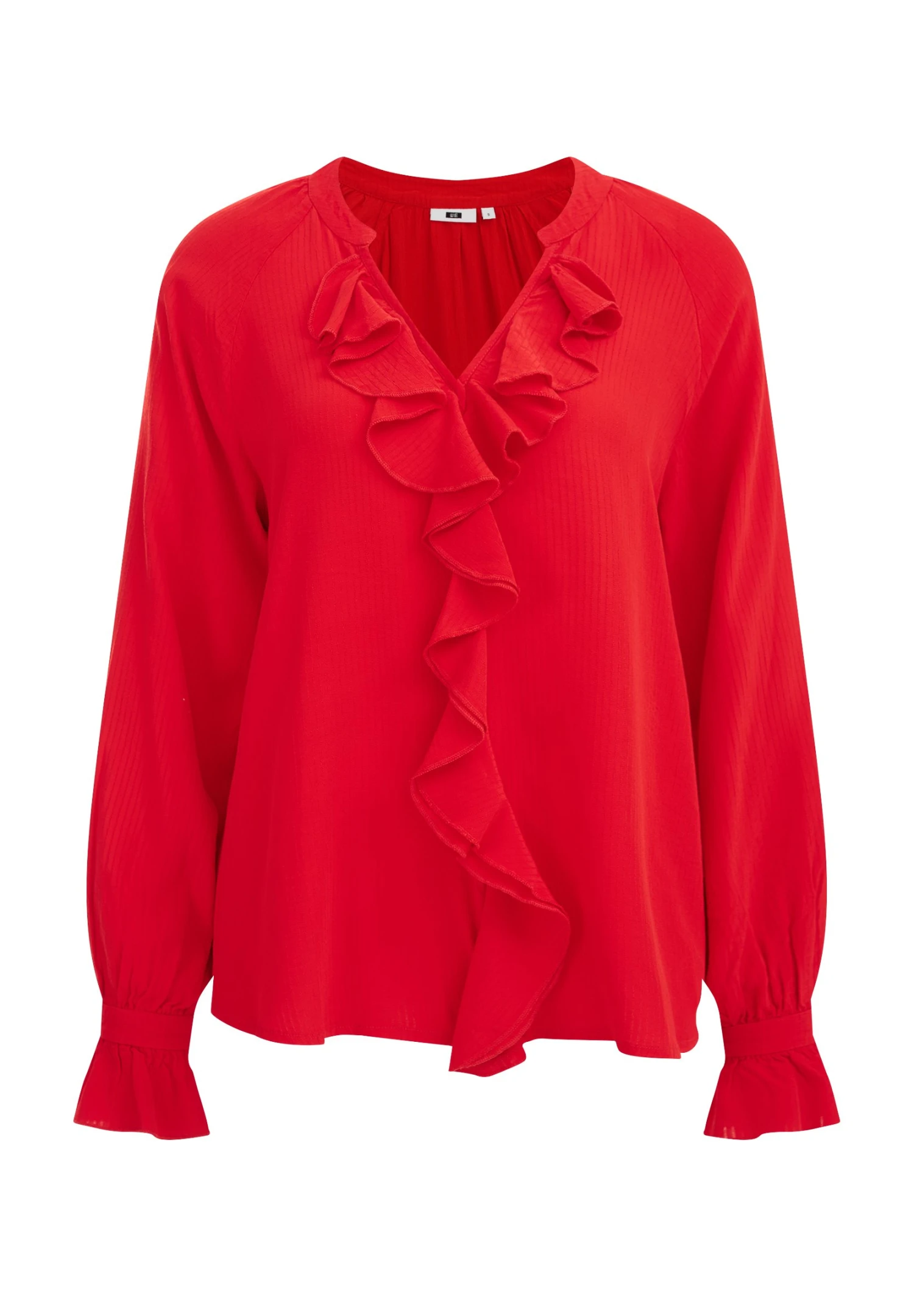 WE FASHION Met Ruches - Blouse - Red 3 WE FASHION Met Ruches - Blouse - Red