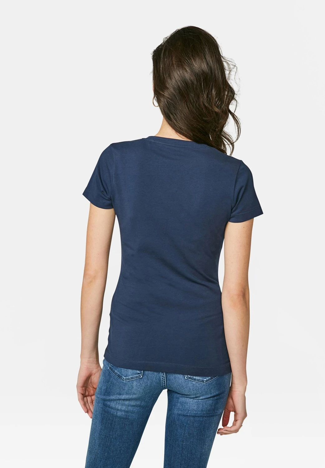 WE FASHION T-Shirt Basique - Dark Blue 5 WE FASHION T-Shirt Basique - Dark Blue – Image 3