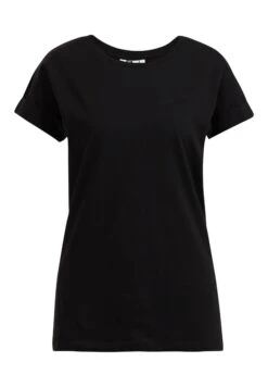 WE FASHION Regular Fit - T-Shirt Basique - Black -We Fashion Soldes Boutique 9a395282cd0a47c68552ce472998bc6e