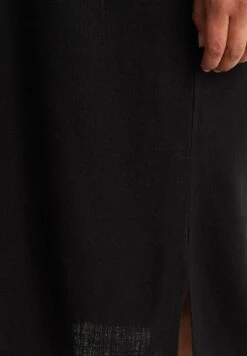 WE FASHION Curve - Robe Chemise - Black -We Fashion Soldes Boutique 9a4e6e25534242e58b91be4aa9fddedf