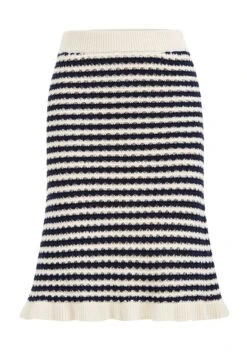 WE FASHION Rok Met Dessin - Jupe Trapèze - White -We Fashion Soldes Boutique 9a6bcd54b71e4d36acd5336bbf5fd875