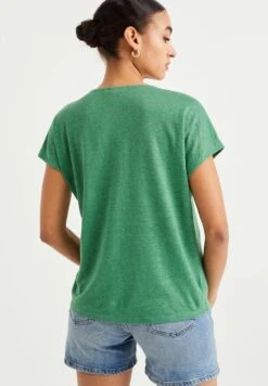 WE FASHION T-Shirt Basique - Green 8 WE FASHION T-Shirt Basique - Green -We Fashion Soldes Boutique 9a8fb90f788d495cac47728a09119a4f