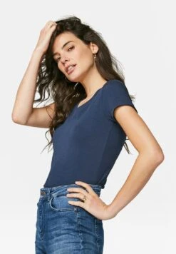 WE FASHION T-Shirt Basique - Dark Blue 16 WE FASHION T-Shirt Basique - Dark Blue -We Fashion Soldes Boutique 9c116529f47e4f2d9b5be499413603d8