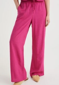 We Fashion Soldes Boutique 31 WE FASHION Relaxed Fit Van Mix - Pantalon Classique - Pink