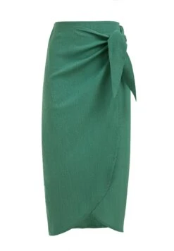 WE FASHION Met Structuur - Jupe Portefeuille - Green -We Fashion Soldes Boutique 9cee66cbe27346a3a5f7c34bacba7097
