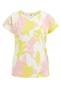 WE FASHION Met Dessin - T-Shirt Imprimé - Yellow -We Fashion Soldes Boutique 9d7fd0465e5b4e06a409c8e72df5b945