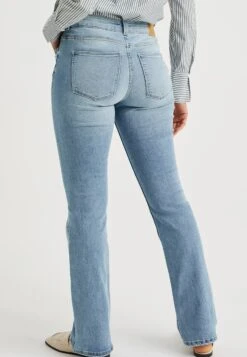 WE FASHION Mid Rise Met Stretch - Jean Bootcut - Blue 8 WE FASHION Mid Rise Met Stretch - Jean Bootcut - Blue -We Fashion Soldes Boutique 9df0482b668d47a1a9e7ac46e0a66f83