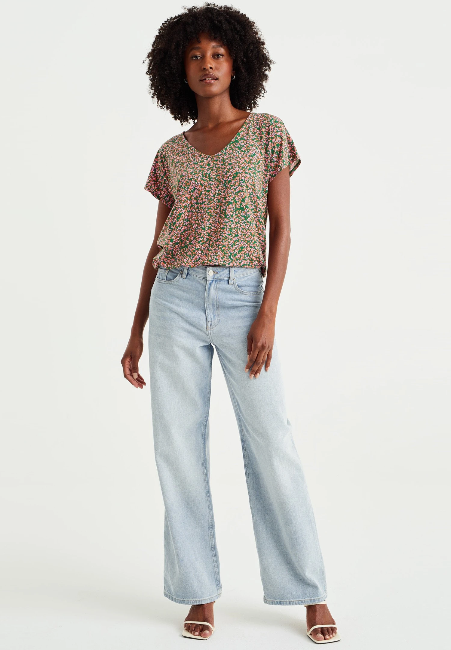 WE FASHION T-Shirt Imprimé - Green 4 WE FASHION T-Shirt Imprimé - Green – Image 2