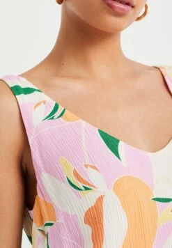 WE FASHION Met Dessin - Robe Longue - Pink -We Fashion Soldes Boutique 9e0c4122feab426882335f39f46b89b0