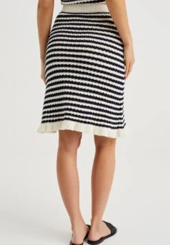 WE FASHION Rok Met Dessin - Jupe Trapèze - White -We Fashion Soldes Boutique 9e4d0895e42c497fba605ff741ae045d