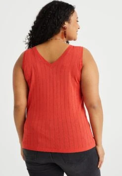 WE FASHION Curve - Débardeur - Red 9 WE FASHION Curve - Débardeur - Red -We Fashion Soldes Boutique 9e64143f58b14f2e9f0fa23718dbd0c5