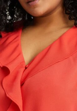 WE FASHION Curve - Blouse - Red -We Fashion Soldes Boutique 9f61615a94244fb494a109114511c7bb