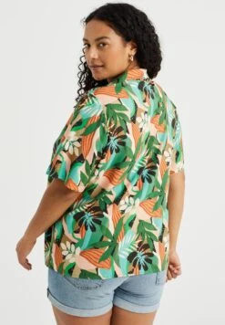 WE FASHION Met Dessin - Chemisier - Multi Coloured -We Fashion Soldes Boutique a04985855d584c5bac860b78e28b7c47