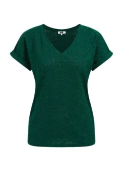 WE FASHION Met Glittergaren - T-Shirt Imprimé - Green -We Fashion Soldes Boutique a0c121e242944478b78358c984a117d0