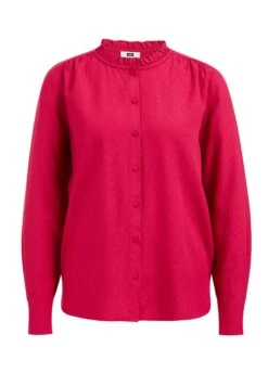 WE FASHION Met Structuur - Chemisier - Pink -We Fashion Soldes Boutique a2e19a5aa30a403ab8a808f4a9874fd3