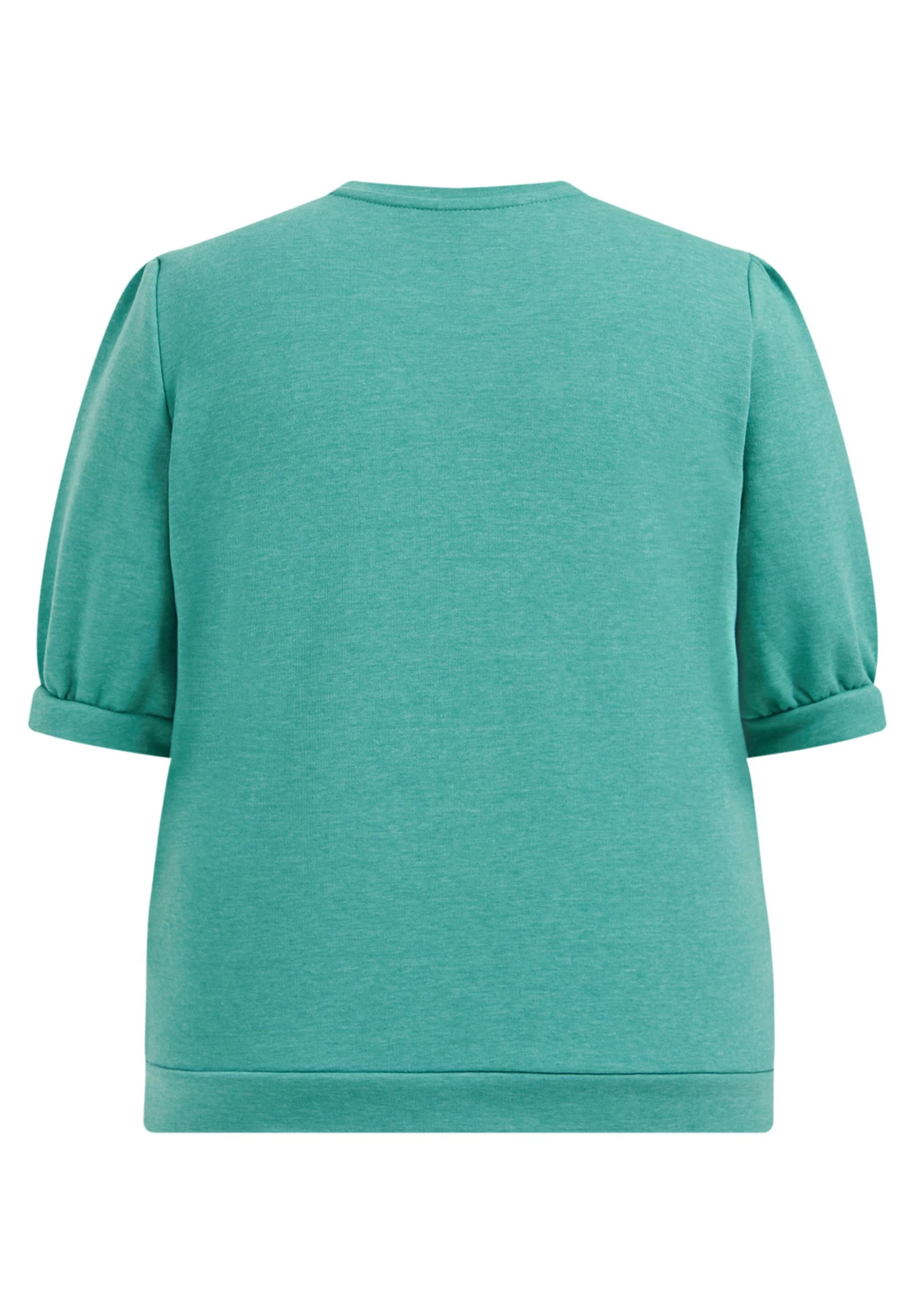 WE FASHION Curve - T-Shirt Basique - Blue 8 WE FASHION Curve - T-Shirt Basique - Blue – Image 6