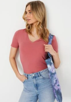 WE FASHION T-Shirt Basique - Red 12 WE FASHION T-Shirt Basique - Red -We Fashion Soldes Boutique a51312238ef64658a2a034188fed49de