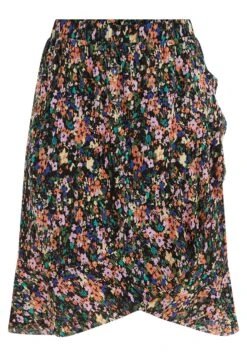 WE FASHION Rok Met Dessin - Jupe Trapèze - Black -We Fashion Soldes Boutique a574fd0f6c0e42d69a7158f0d7005cad