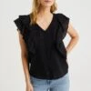 WE FASHION Met Dessin - Blouse - Black 2 WE FASHION Met Dessin - Blouse - Black -We Fashion Soldes Boutique a5b3150781604c8b9bd312d6af68f3c2