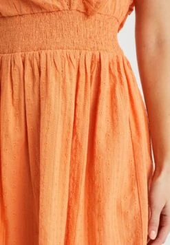 WE FASHION Met Broderie Anglaise - Robe De Jour - Orange -We Fashion Soldes Boutique a5bf337cee414c0dbcb78ed9034679fa