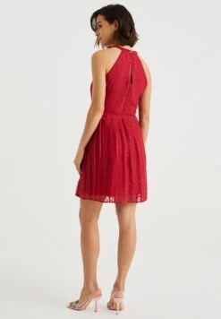 WE FASHION Dames Jurk Met Structuur - Robe De Jour - Violet -We Fashion Soldes Boutique a613f9d1d06740f08934f29e3faf7890