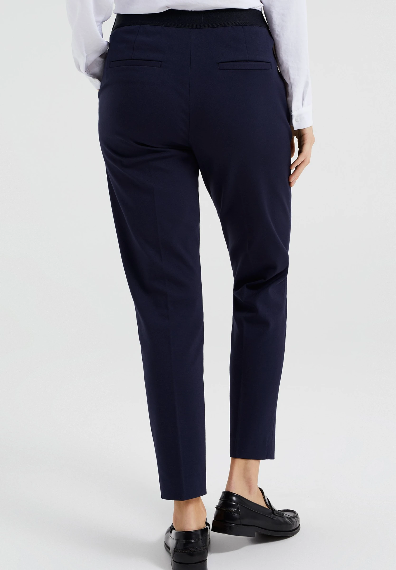 WE FASHION Slim Fit Met Stretch - Pantalon Classique - Blue 5 WE FASHION Slim Fit Met Stretch - Pantalon Classique - Blue – Image 3